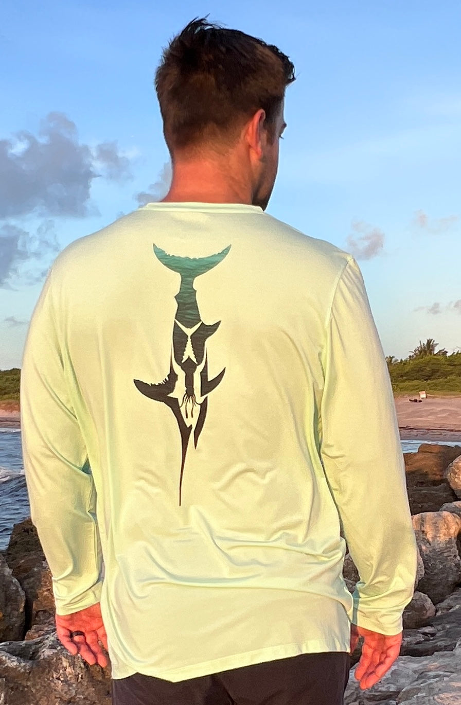 Hanging Tuna - Ocean Sleeve - UPF 50+ Performance shirt